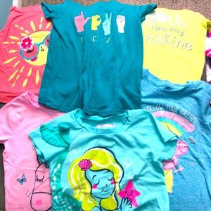 Bundle of 6 size 3t shirts